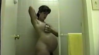 Pregnant auntie got caught naked in the shower--_short_preview.mp4