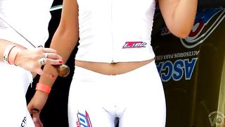 Racing babe in sheer skintight white pants--_short_preview.mp4