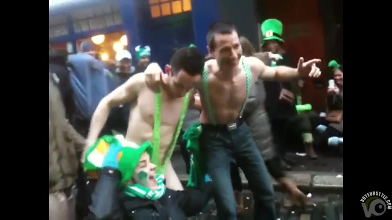 St. Patrik's day ends with plenty of kinky things