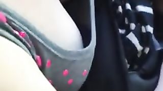 Unaware passenger has her boobs recorded by a sneaky peeper--_short_preview.mp4