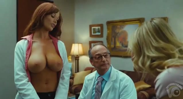 Cameron Diaz fondles big tits in a movie clip