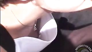 Lovely downblouse footage of her small tittie and nipple--_short_preview.mp4