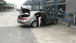 Upskirt video of my teasing wife cleaning the car--_short_preview.mp4