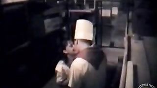 Restaurant employees copulate in the supply room--_short_preview.mp4