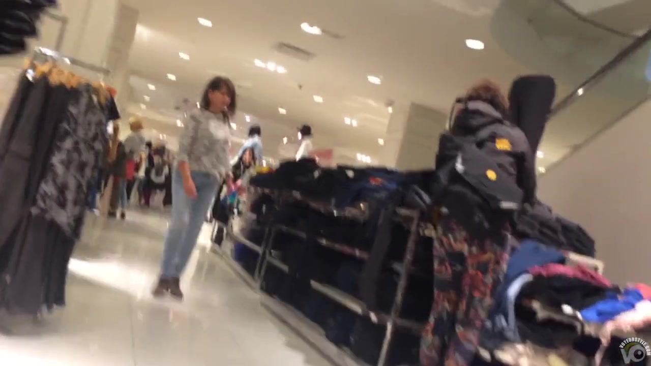 Department stores are great for some pervy filming