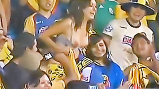 Sexy soccer fan flashes fans by accident--_short_preview.mp4
