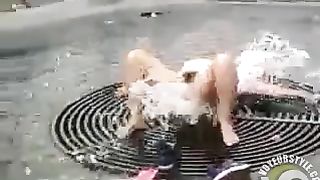 Nude chick washing her pussy on the street--_short_preview.mp4