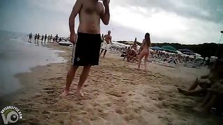 Hot ass sweetie playing games at the beach--_short_preview.mp4