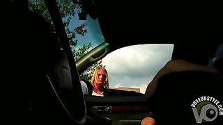 Masturbating next to a spiteful female person getting out of her SUV--_short_preview.mp4
