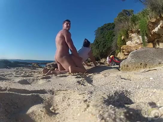 My penis feels good when I have sex at the beach