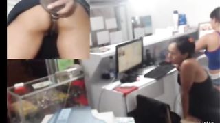 Anal dildo webcam show at work--_short_preview.mp4