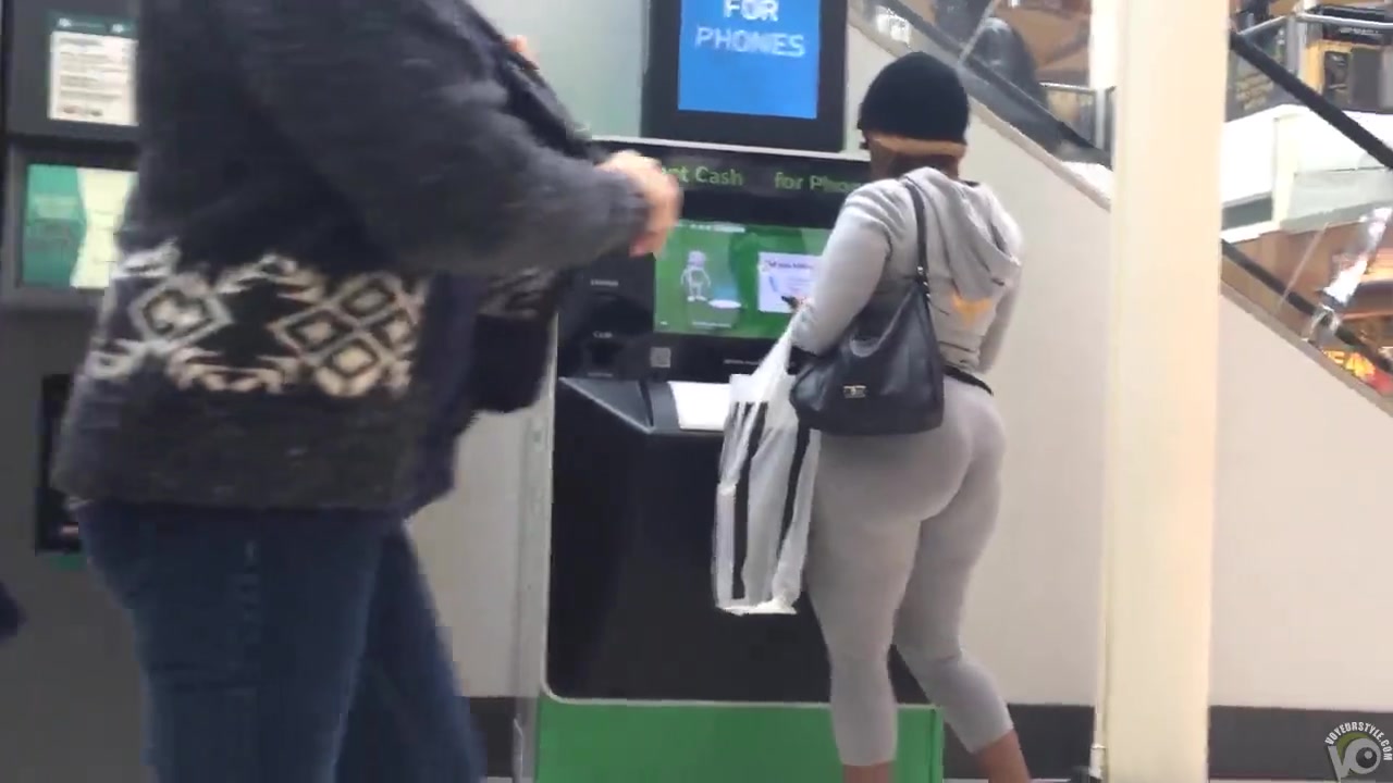 I couldn't believe how huge her ass was!