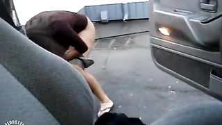 Girlfriend takes a piss outside the car--_short_preview.mp4