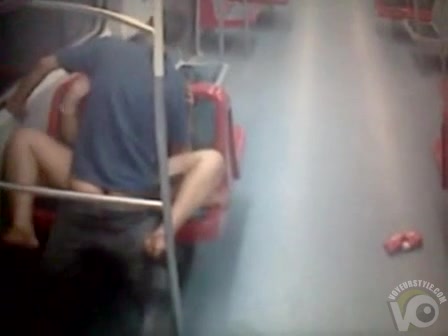 European students have hot hardcore sex on the train