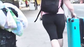 Fat ass in spandex on the streets of NYC--_short_preview.mp4