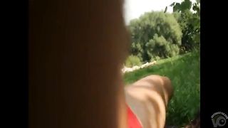 Jacking off to a tanning babe in the grass--_short_preview.mp4