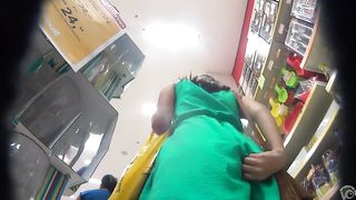 Bad hygiene caused a girl to scratch her asshole in public--_short_preview.mp4