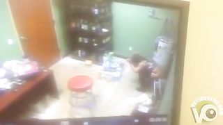 Desperate employee takes a pee in the supply room--_short_preview.mp4