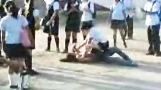 Schoolgirl catfight caught on a mobile phone camera--_short_preview.mp4
