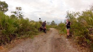Ladies taking a pee on a quadbike adventure--_short_preview.mp4