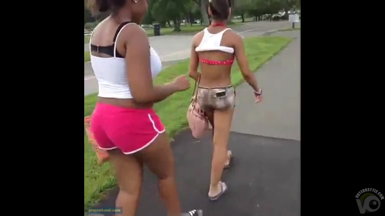 Black girl exposes her friend in public