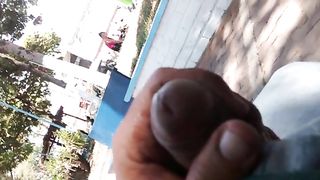 Strange woman sees him stroking his penis in public--_short_preview.mp4