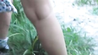 Milf does gardening and gives an upskirt view--_short_preview.mp4