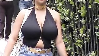 Huge black boobs bounce in a halter top--_short_preview.mp4