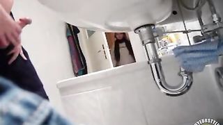 Caught jerking off in the bathroom--_short_preview.mp4