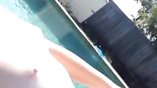Poolside amateur selfie with a small titty babe--_short_preview.mp4