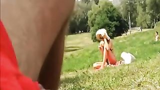 Stroking my dick to a bikini girl in the park--_short_preview.mp4
