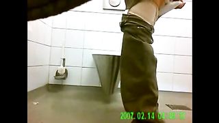 Squatting ladies pee in a public toilet--_short_preview.mp4