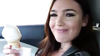 Sexy brunette bimbo with plump lips sucks my cock in my car--_short_preview.mp4