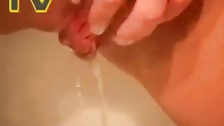 Kinky redhead with natural tits Bibi smiles and pisses in the toilet--_short_preview.mp4