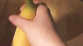Naughty whore in slutty dress masturbating in the kitchen--_short_preview.mp4