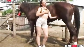 Skinny girl in glasses explores and sucks her horse's massive pecker--_short_preview.mp4
