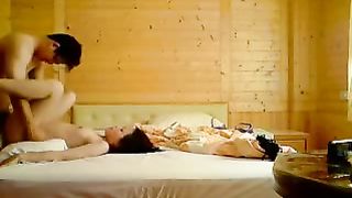 Asian dude fucked his Taiwan brunette wife missionary style on wide bed--_short_preview.mp4