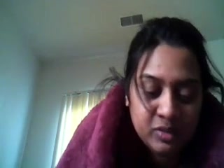 Indian BBW hottie showing off her goodies on webcam