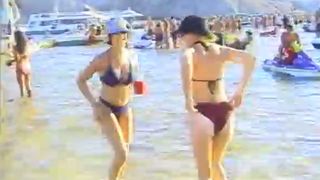 Hot video with a mature blonde flashing her nude body on a beach--_short_preview.mp4