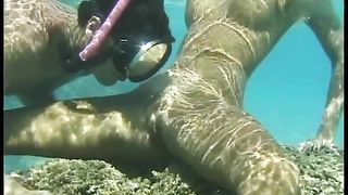 Blonde chick sucks a cock under water and gets fucked from behind--_short_preview.mp4