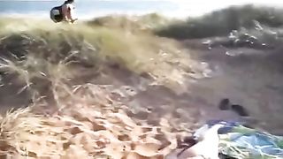 My wife fingers her pussy on a beach after sucking my cock--_short_preview.mp4