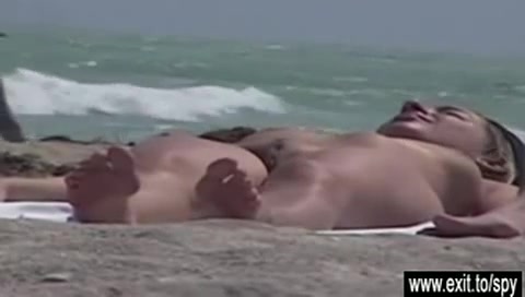 Horny Nudist scenes captured on spy camera