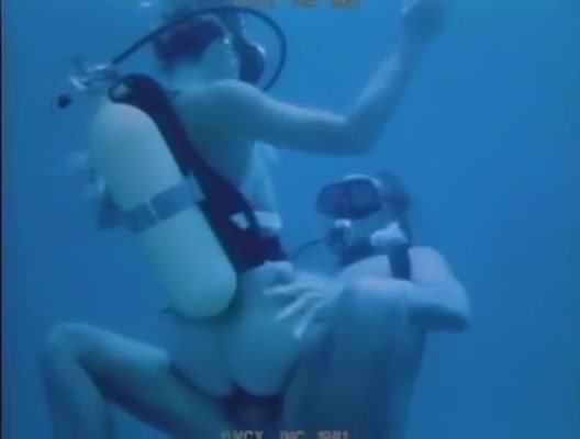 The underwater blowjob and cock riding of a freaky bitch